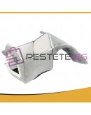 Меко плюшено легло за куче котка балдахин с цип